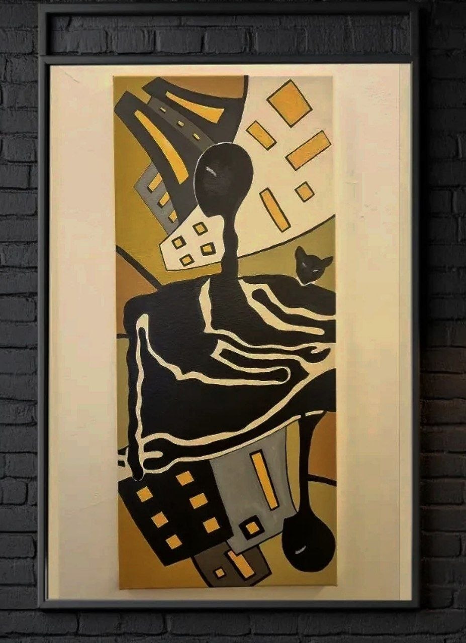 Gladesome – 30×70, Acrylic on canvas